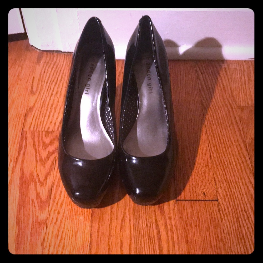 Madden girl patent leather heels
